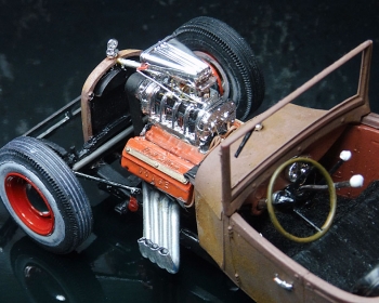 1929 Ford Modell A Rat Rod - Modellbausatz AMT ERTL 1/25