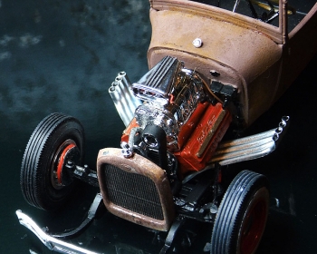 1929 Ford Modell A Rat Rod - Modellbausatz AMT ERTL 1/25