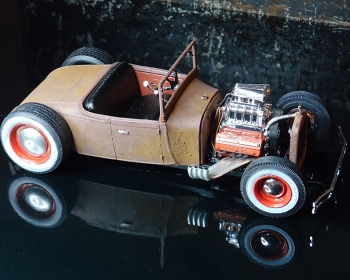 1929 Ford Modell A Rat Rod - Modellbausatz AMT ERTL 1/25