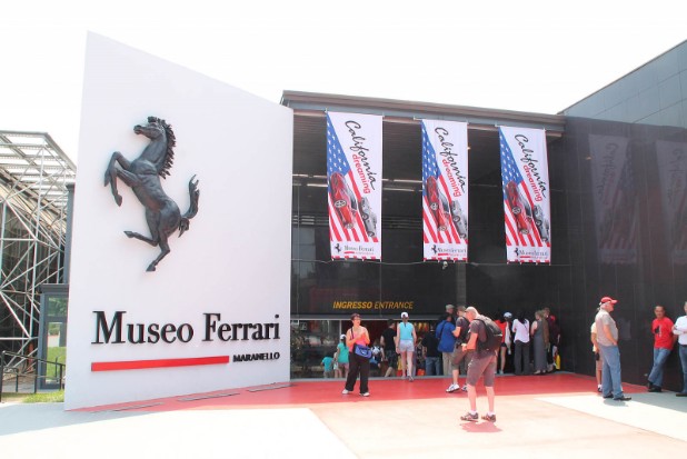 Ferrari Museum in Maranello Italien