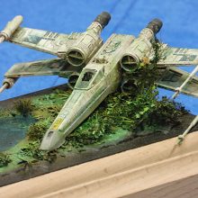 X-Wing Fighter im Maßstab 1:110